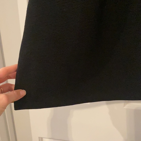 Ribbed little black dress - Picture 4 of 4